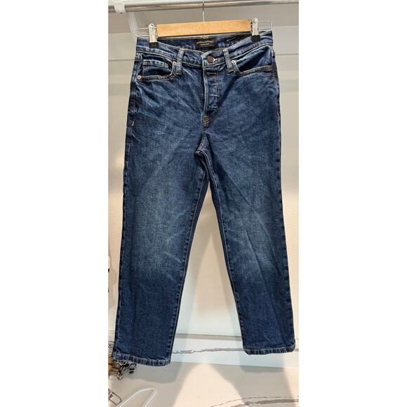 Banana Republic High-Rise Straight Jeans Size 26 Petite (24" inseam) - Picture 1 of 7